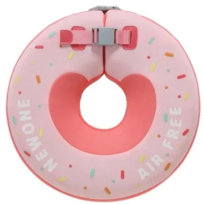 Bouée Bébé Cou Donuts - 3-6mois, Rose