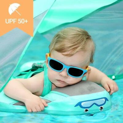 Bouée Bébé Flotteur avec Ombrelle