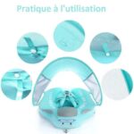 Bouée Bébé Flotteur avec Ombrelle