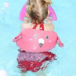 Bouée Ventrale avec Brassard pour Enfant - Rose