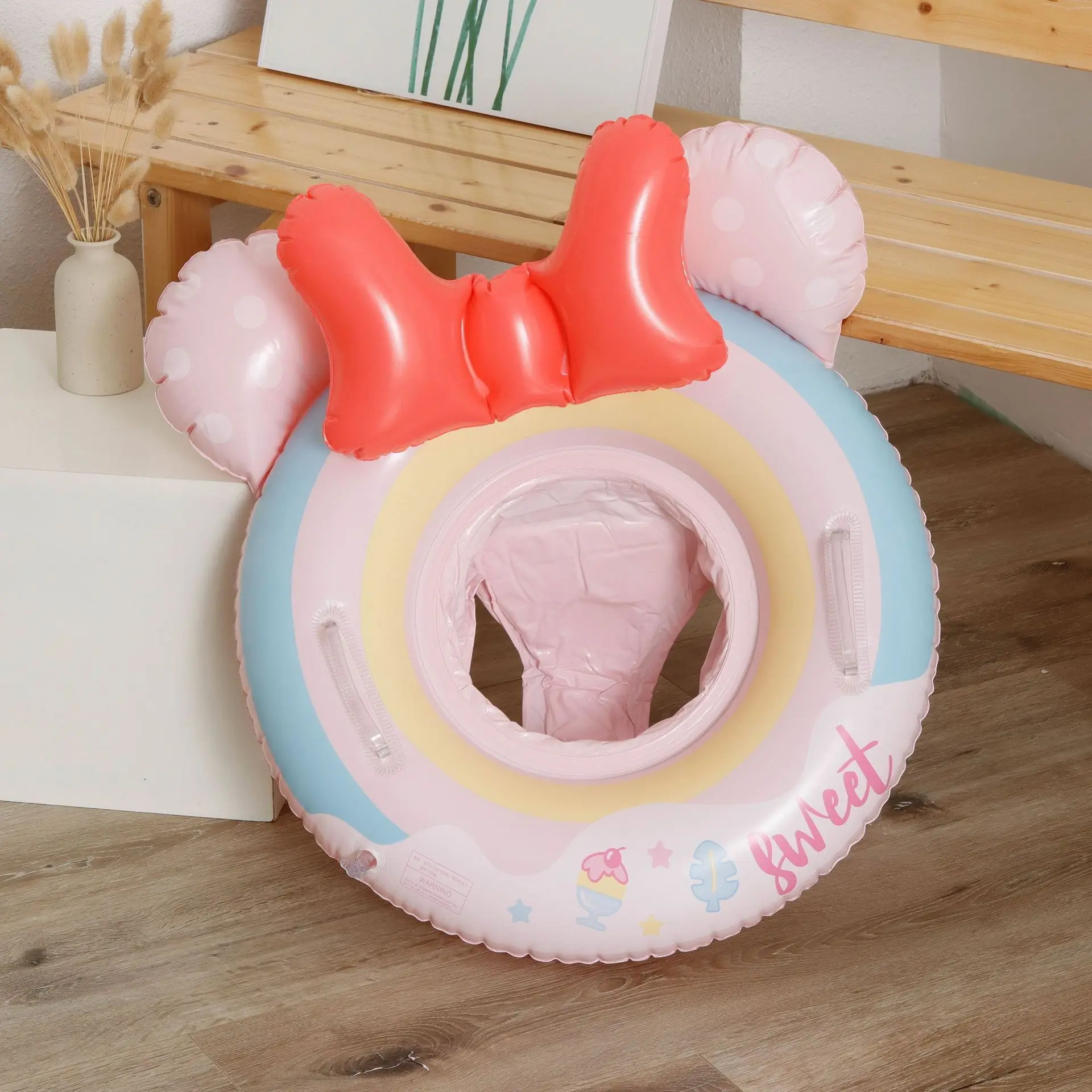 Bouée Gonflable Pour Bébé Imprimé Minnie Bouée Gonflable Pour Bébé Imprimé Minnie